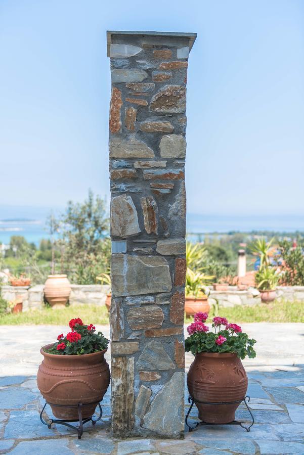 Vourvourou Sea View Villa Bagian luar foto