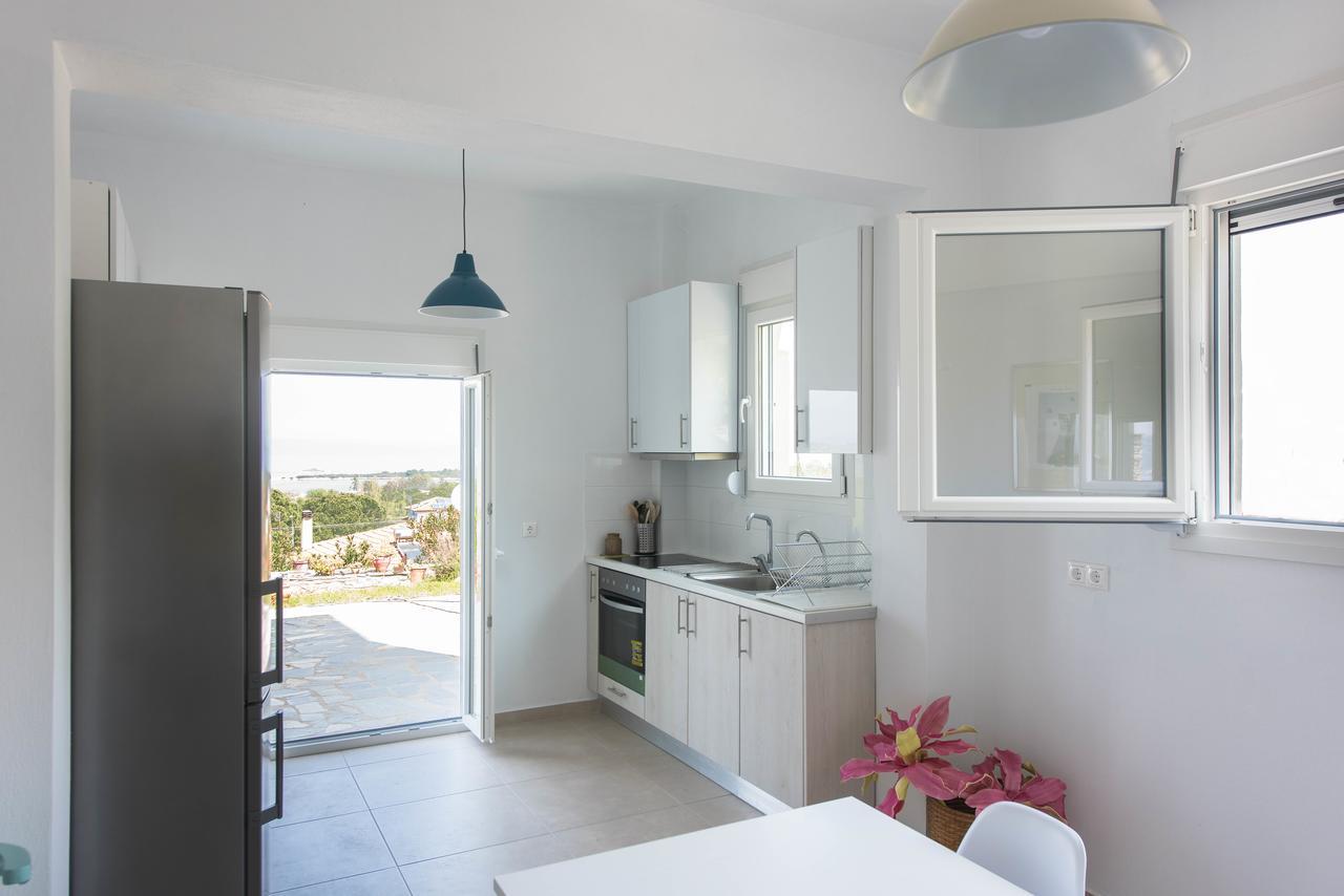 Vourvourou Sea View Villa Bagian luar foto